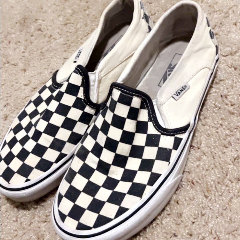 Checkered Vans